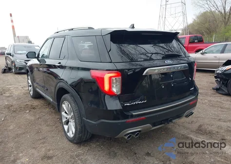 2022 Ford Explorer Platinum из США, поврежденный, VIN 1FM5K8HC6NGA72795